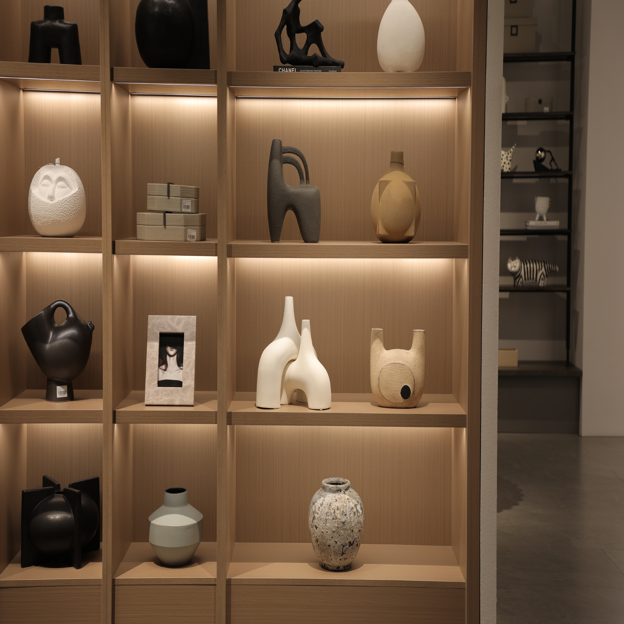 Narrow Mouth Wide Body Vase B
